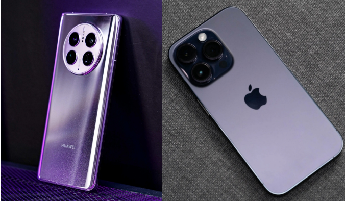 佛坪苹果14维修分享华为Mate50与iPhone14哪个好？ 
